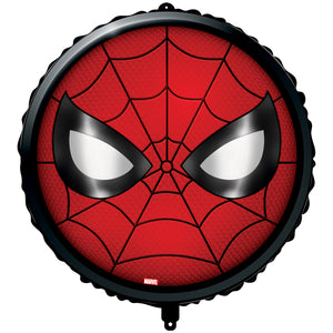 Spiderman Face Helium Filled Foil Balloon