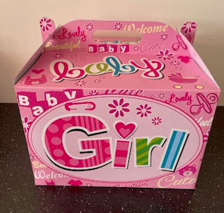 Baby Girl Balloon Box