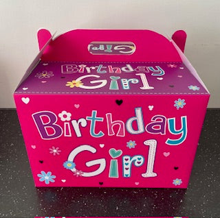 Birthday Girl Balloon Box