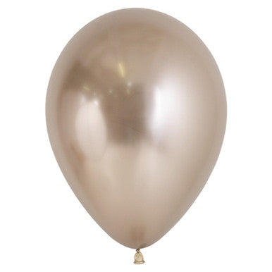 Reflex Champagne Latex Balloon (Sold loose)