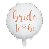 Bride To Be Helium Filled Foil Balloon