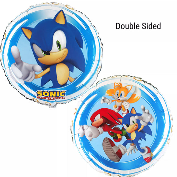 Sonic Double Sided Helium Filled Foil Balloon