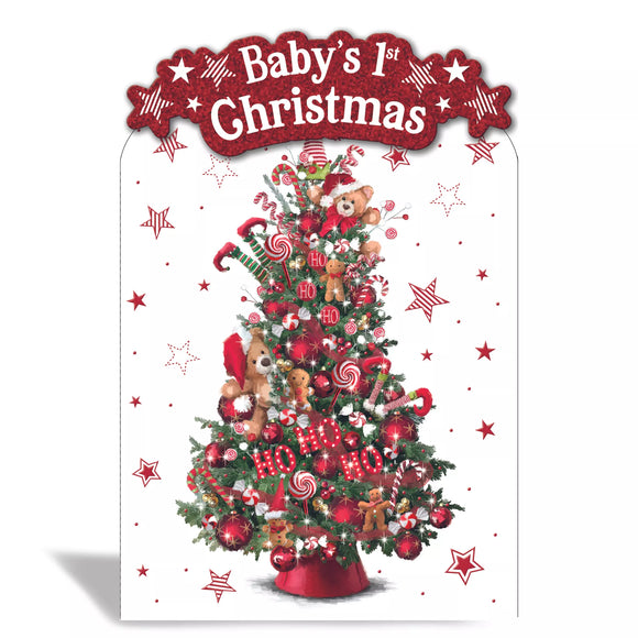 Baby's 1st Christmas Greeting Card