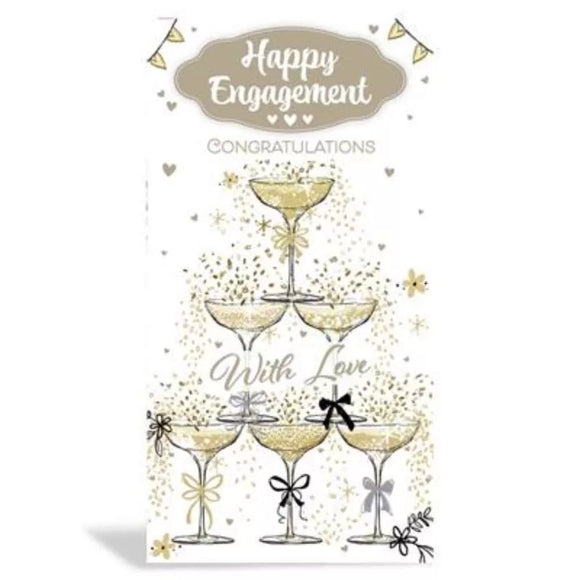 Happy Engagement Greeting Card