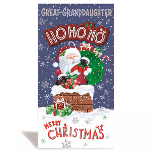 Great-Granddaughter Christmas Greeting Card