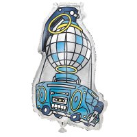 Fortnite Battle Bus Supershape Helium Filled Foil Balloon