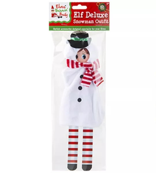 Elf Deluxe Snowman Outfit