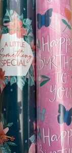 Birthday Gift Wrapping Paper 3m