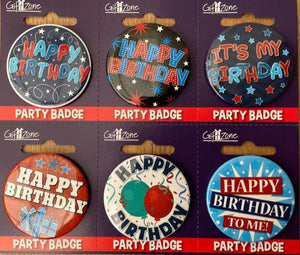 Happy Birthday Small Birthday Badge