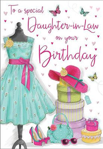 To A Special Daughter-In-Law Birthday Greeting Card